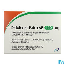 Afbeelding in Gallery-weergave laden, Diclofenac Patch AB 140mg Pleister 10
