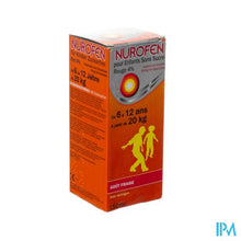 Afbeelding in Gallery-weergave laden, Nurofen Impexeco 4% Sirop Strawberry Zs Kind 150ml
