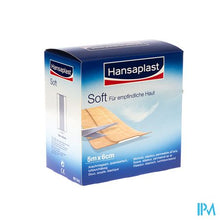 Afbeelding in Gallery-weergave laden, Hansaplast Soft Pleister Individ. 5mx6cm 1 234200
