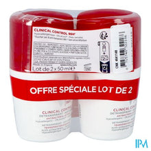Afbeelding in Gallery-weergave laden, Vichy Deo V Roll 96h Clinical Ctrl Duo 50ml 2e-50%
