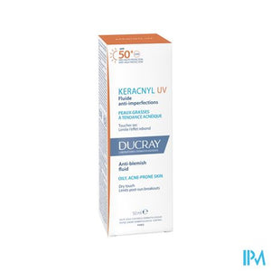 Ducray Keracnyl Fluide Uv50+ A/onzuiverheden 50ml