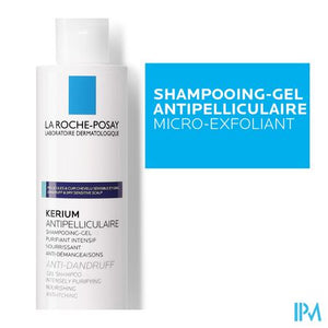 La Roche Posay Kerium Sh Gel Antipelliculaire Pg 200ml