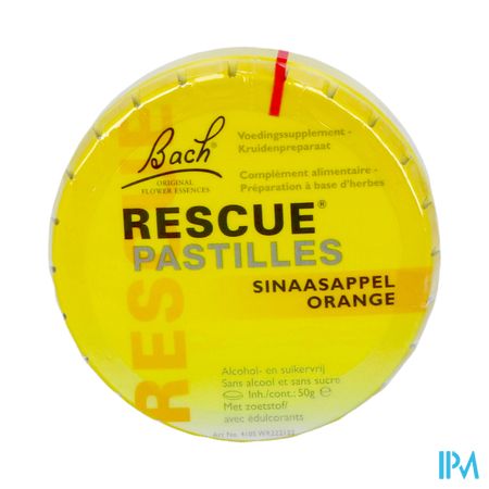Bach Rescue Pastilles Sinaas Suikervrij 50g