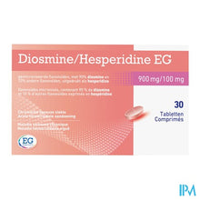 Afbeelding in Gallery-weergave laden, Diosmine+Hesperidine EG 900Mg+100Mg Tabl 30
