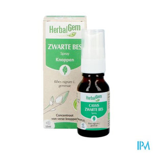 Herbalgem Zwarte Bes Bio Spray 15ml