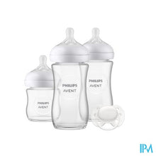 Afbeelding in Gallery-weergave laden, Philips Avent Natural 3.0 Start.set Zuigfles Glas3
