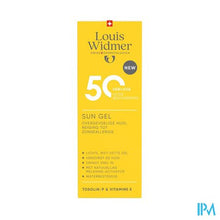 Afbeelding in Gallery-weergave laden, Widmer Sun Gel 50 Zonder Parfum* 100ml
