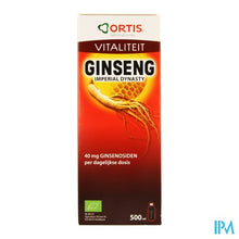 Afbeelding in Gallery-weergave laden, Ortis Ginseng Dynasty Imperial Bio 500ml
