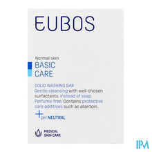 Afbeelding in Gallery-weergave laden, Eubos Compact Wastablet Blauw Z/parf 125g
