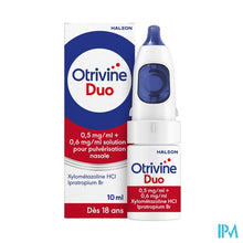 Afbeelding in Gallery-weergave laden, Otrivine Duo 0,5mg/ml+0,6mg/ml Neusspray 10ml
