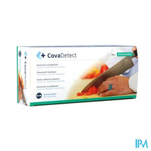 Load image into Gallery viewer, Cova Detectiepleister Blauw 3x12cm Text100 30120t
