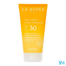 Afbeelding in Gallery-weergave laden, La Rosee Zonnemelk Bio Abrikozenolie Ip30 150ml
