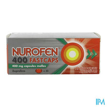 Charger l'image dans la galerie, Nurofen 400 Fastcaps 400mg Pi Pharma Caps 30 Pip
