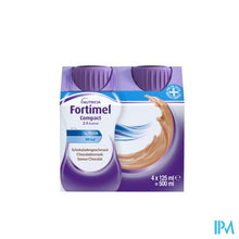 Afbeelding in Gallery-weergave laden, Fortimel Compact 2.4kcal Chocolade 4x125ml
