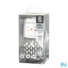 Charger l'image dans la galerie, Suavinex Bonhomia Bottleglas Sili.feath.beige120ml

