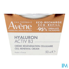 Afbeelding in Gallery-weergave laden, Avene Hyaluron Activ B3 Celvernieuw.cr Refill 50ml
