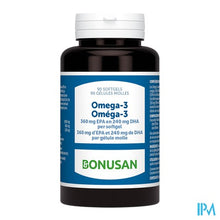Charger l'image dans la galerie, Omega 3 Softcaps 90 Bonusan
