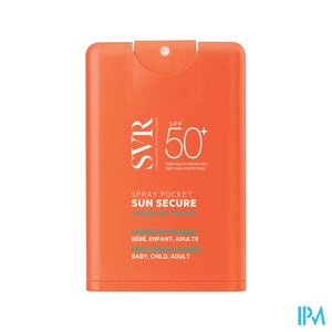 Svr Sun Secure Spray Pocket Spf50+ 20ml