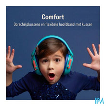 Load image into Gallery viewer, 3m Kids Plus Gehoorbesch. Oorkap Kind Groenblauw

