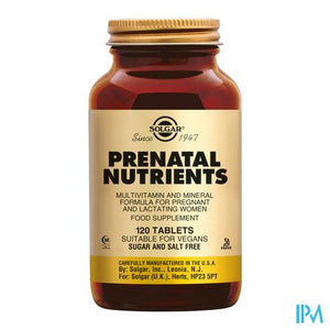 Solgar Prenatal Nutrients Comp 120