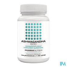 Afbeelding in Gallery-weergave laden, Ashwagandha 600mg V-caps 60 Pharmanutrics
