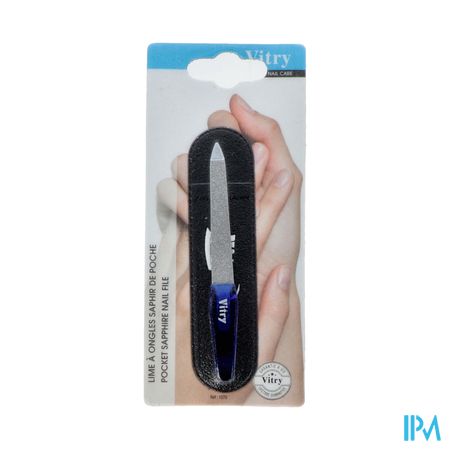 Saffier Vijl Klein Model Blauw