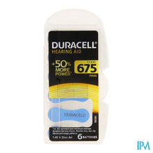 Afbeelding in Gallery-weergave laden, Duracell Easytab Hoorbatterij Da675 6 Blauw
