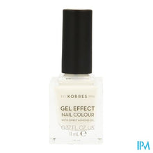 Charger l'image dans la galerie, Korres Km Gel Effect Nail 02 Porcelain White 11ml
