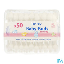 Load image into Gallery viewer, Tippys Baby Tips Wattenstaafjes 50
