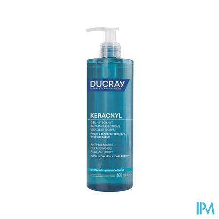 Ducray Keracnyl Schuimende Gel 400ml Nf