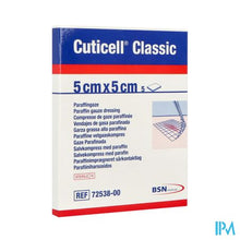 Afbeelding in Gallery-weergave laden, Cuticell Classic Gaaskompres 5,0x 5cm 5 7253800
