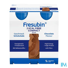 Charger l'image dans la galerie, Fresubin 2 Kcal Fibre Compact Drink Choco 4x125ml
