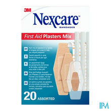Load image into Gallery viewer, Nexcare First Aid Plasters Mix 20
