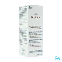 Load image into Gallery viewer, Nuxe Nuxuriance Gold Serum Nutri Revitalis. 30ml
