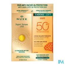 Afbeelding in Gallery-weergave laden, Nuxe Duo Super Serum10 30ml+cr.fond.ip50 50ml Free
