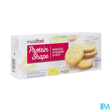 Afbeelding in Gallery-weergave laden, Modifast Protein Shape Biscuits Vanilla Lemon 156g

