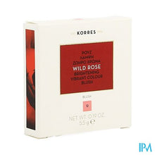 Charger l'image dans la galerie, Korres Km Wild Rose Blush 12 Golden Pink 5,5g
