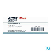Charger l'image dans la galerie, Vermox Tabl 6x100mg
