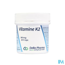 Charger l'image dans la galerie, Vitamine K2 180mcg Caps 60
