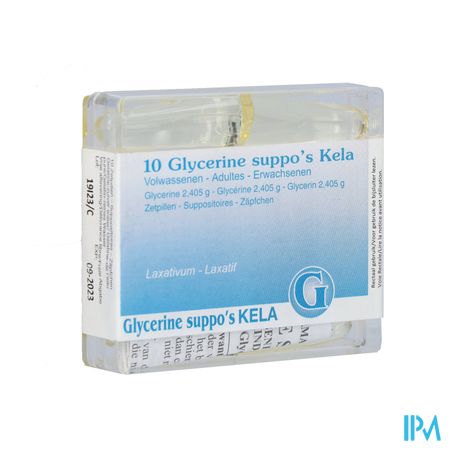 Glycerine Kela Pharma Supp Ad 10