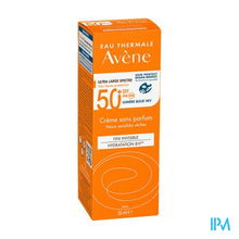 Load image into Gallery viewer, Avene Zon Ip50+ Creme Solaire S/parfum 50ml
