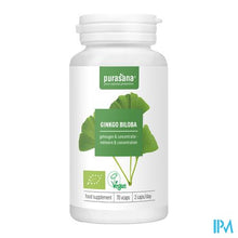 Load image into Gallery viewer, Purasana Vegan Ginkgo Biloba V-caps 70 Be-bio-02
