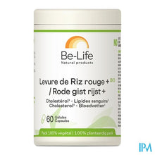 Afbeelding in Gallery-weergave laden, Gist Rode Rijst Bio Be Life Caps 60
