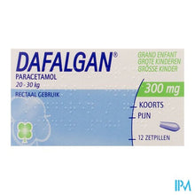 Charger l'image dans la galerie, Dafalgan 300mg Suppos 12 Grote Kinderen
