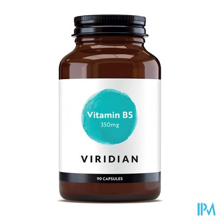 Viridian Vitamin B5 350mg V-caps 90