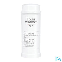 Afbeelding in Gallery-weergave laden, Widmer Deo Creme Zonder Aluminiumzouten Zonder Parfum 40ml

