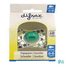 Afbeelding in Gallery-weergave laden, Difrax Fopspeen Natural 0-6m Boy
