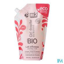 Afbeelding in Gallery-weergave laden, Mkl Douchegel Bio Ezelinnenmelk Navul.900ml
