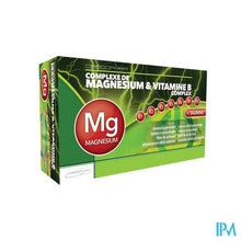 Charger l&#39;image dans la galerie, Magnesium &amp; Vit B Complex Caps 60 Credophar
