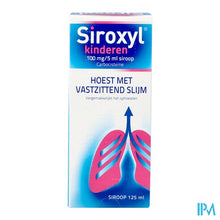 Afbeelding in Gallery-weergave laden, Siroxyl Sirop Enfants/kinderen 125ml 100mg/5ml
